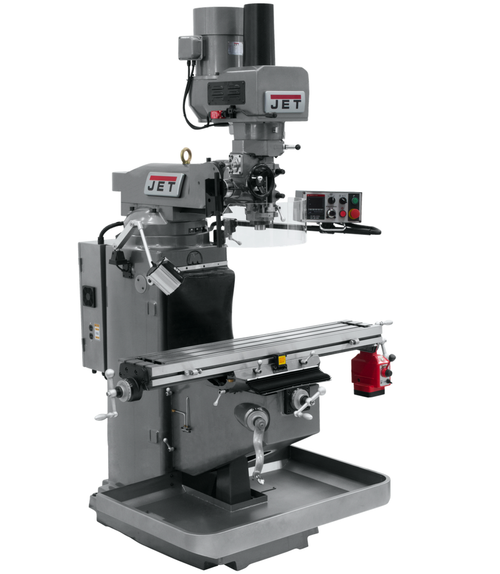 JTM-949EVS Mill With X-Axis Powerfeed and Air Powered Draw Bar