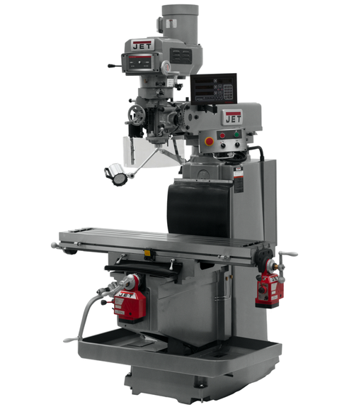 JTM-1254RVS with NEWALL DP700 3X (Q) DRO, X & Y Powerfeeds