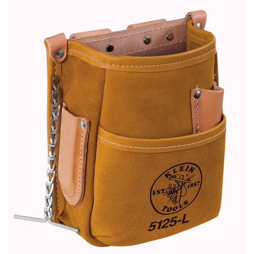 Klein 5 Pocket Tool Pouch Leather