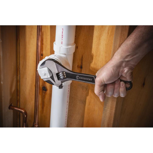 WRENCH,10",ADJ,WIDE JAW,CARDED