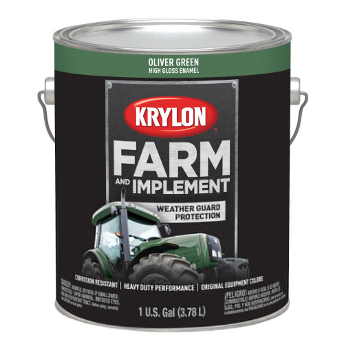 Krylon® Farm & Implement Paint Gallons  Oliver Green 128 oz. 4/CS