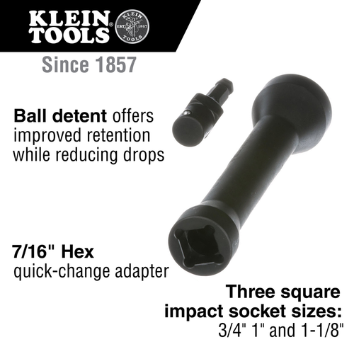 5-in-1 Impact Socket Set