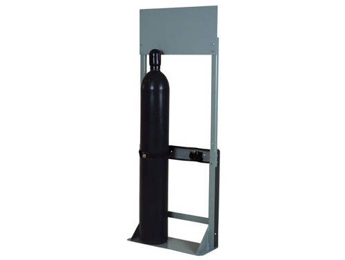 Steel Gas Cylinder Process Stand, 2 Cylinder Capacity - 35306