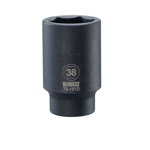 DEWALT 3/4" DR 38mm Impact Socket Deep