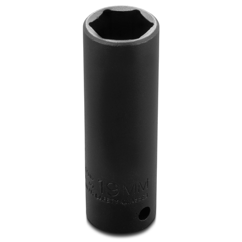 Proto® 1/2" Drive Thin Wall Deep Impact Socket 19 mm - 6 Point 1/ea