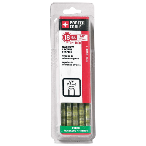 PORTER CABLE 1000 PK OF PNS18088