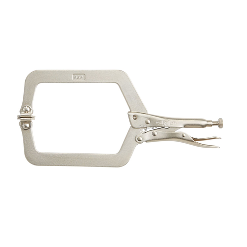 The Original(TM) Locking C-Clamps with Swivel Pads, CLMP LCKNG 9SP 9"/SW PAD
