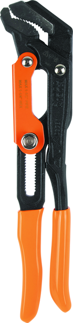 Quick-Adjust S-Jaw Pipe Wrench, 13-Inch