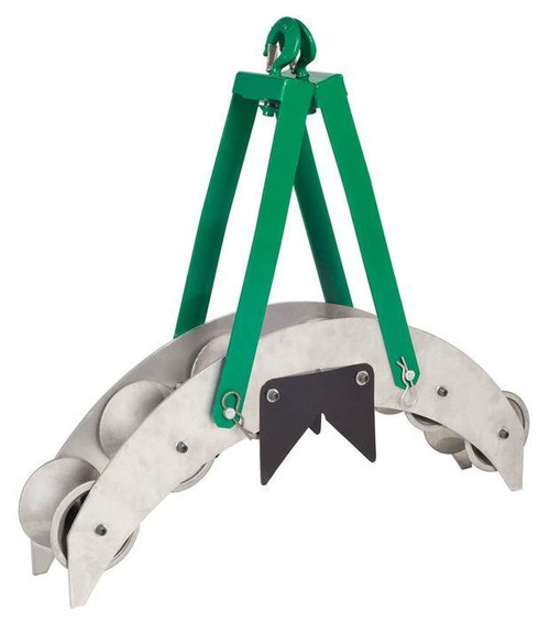 GREENLEE 24" Conveyor Sheave with 6 Sheave Wheels