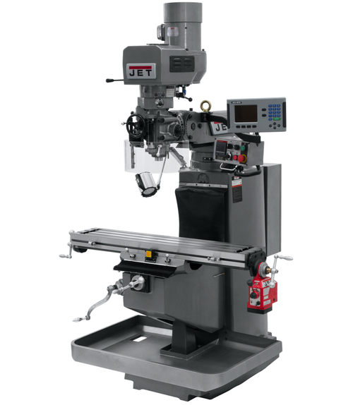 JTM-949EVS Mill With Acu-Rite 203 DRO With X-Axis Powerfeed