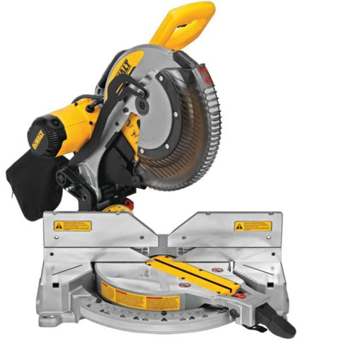 DEWALT Miter Saw, Double-Bevel, Compound, 12-Inch, 15-Amp