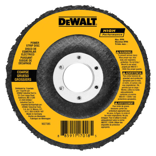 DEWALT 4-1/2" x 5/8"-11 Power Wheel Non-Woven Flap Disc