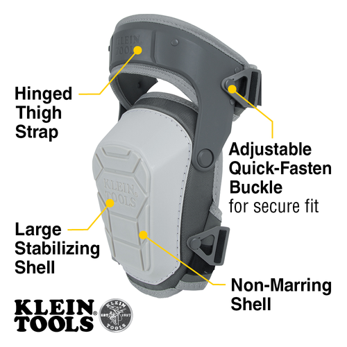 Non-Marring Heavy Duty Stabilizer Knee Pad