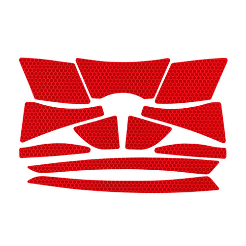 JSP® 281-CR2  Head Protect Access, Size OS, Red