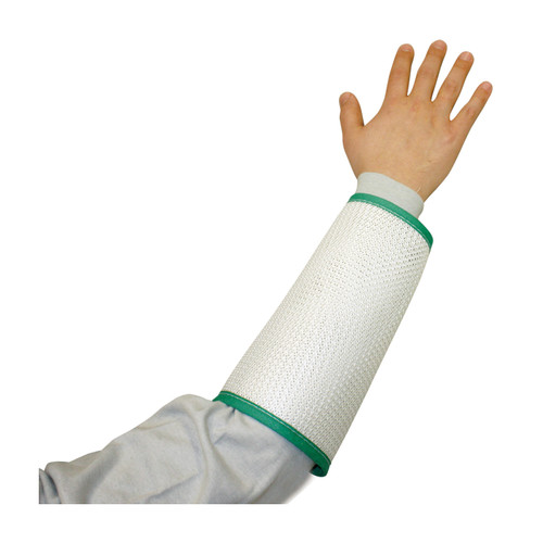 Kut Gard® 30-6795W  Cut Resistant Sleeve, Size 2XL, White, ANSI A4