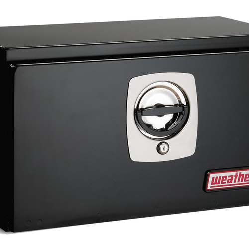 24" Compact Underbed - Steel, Gloss Black Finish