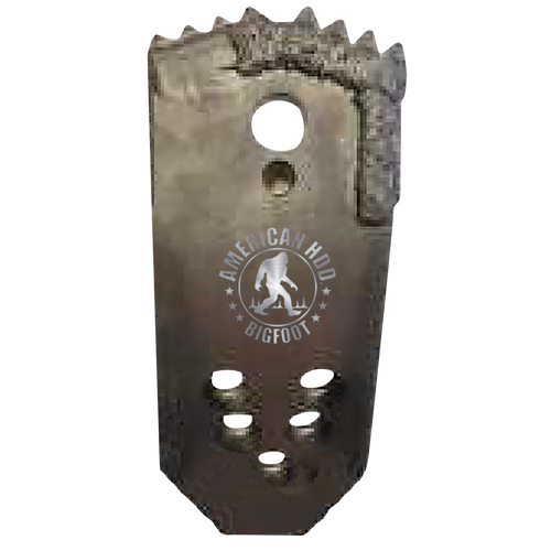 BIGFOOT Paddle Bit Ditch Witch® Compatible 5-Hole  -- 12 MM, 4.0" Width, 3/4" Thick