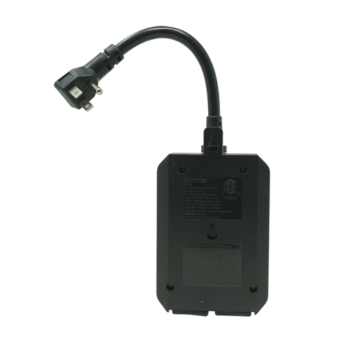 Woods TIMER, OUTDOOR 24-HOUR LIGHT SENSOR TIMER, 2 GROUNDED OUTLETS 6/BX