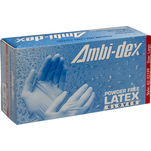 Ambi-dex® 62-321PF  Disposable Gloves, Size L, Natural
