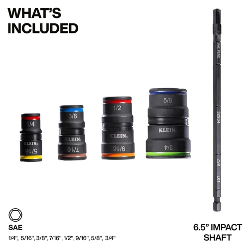 9-in-1 Impact Rated Flip Socket Set