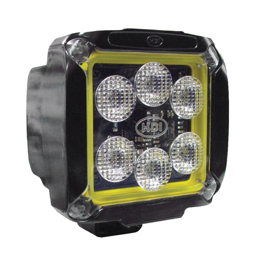 Jameson HDI Series 33 Watt LED Equipment Light, Spot/Wide Beam, 3000 lumen
