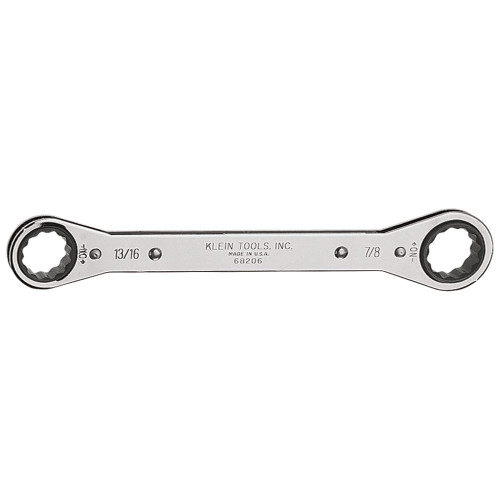 KLEIN Ratcheting Box Wrench 13/16'' x 7/8''