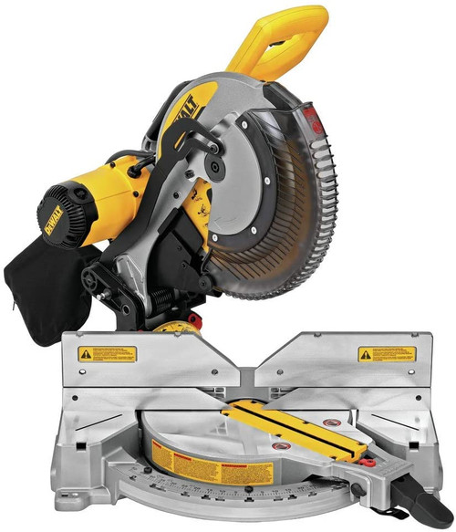 DEWALT 15 Amp 12 in. Double-Bevel Compound Miter Saw with CUTLINE Blade Positioning System