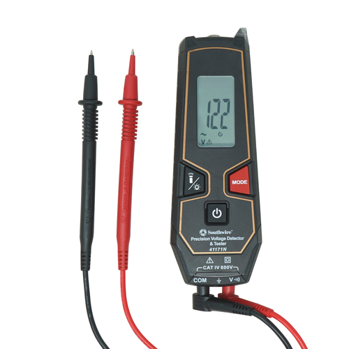 Southwire 41171N, TESTER LCD 600VAC/VDC NCV