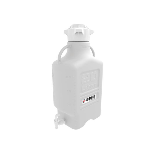 20 Liter Polypropylene Carboy With Spigot, 120mm Cap - 12941