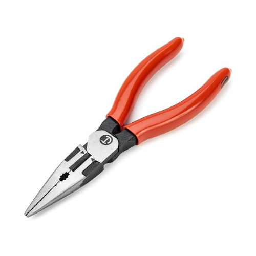 Z2 6" LONG NOSE PLIER DIPPED HANDLE
