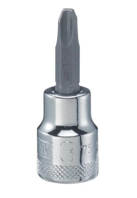 DEWALT 3/8" DR Phillips #3 Socket 4/pk