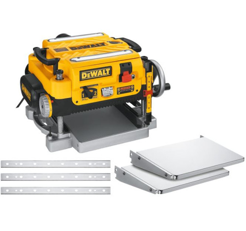 DEWALT 13 in. Three Knife, Two Speed Thickness Planer  (P/N DW735X)