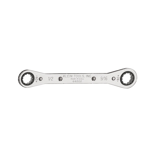 KLEIN Ratcheting Box Wrench 1/2'' x 9/16''