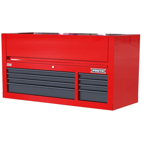 PROTO 55 8 Drwr Top Chest Red Gray