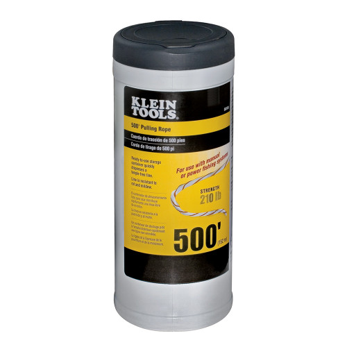 Klein Poly Pull Line with Orange Tracer 500'