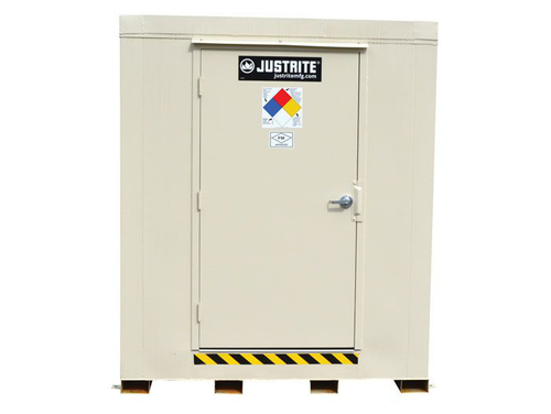 12-Drum, Explosion Relief Panels, 2-Hour Fire-Rated Outdoor Safety Locker - 912121