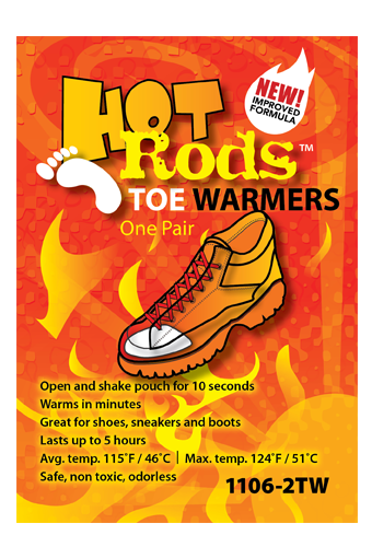 Occunomix Hot Rods Toe Warmers 5/PR