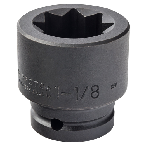 Proto® 3/4" Drive Impact Socket 1-1/8" - 8 Point 1/ea