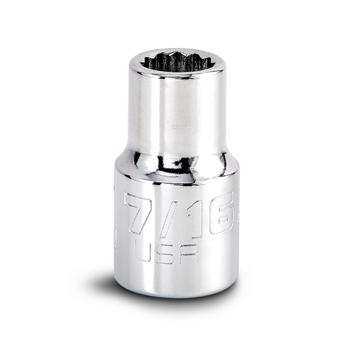 PROTO Skt 1/2 Dr 7/16 12 Pt Intm