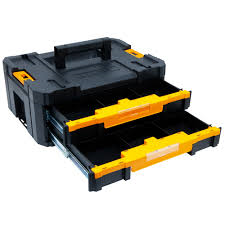 DEWALT Tstak Tool Storage Organizer, Double Drawers