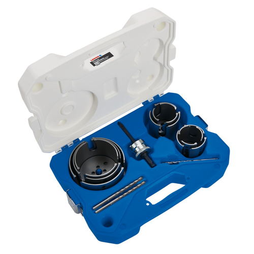 LX 11PC MM CARBIDE HOLE SAW SET