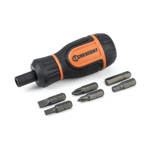 CT STUBBY 6IN1 RATCHET MULTIBIT DRIVER