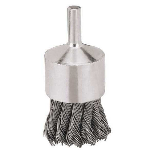 DEWALT Dw4902B 1-Inch X 1/4-Inch Hp.020 Carbon Knot Wire End Brush, 12-Pack