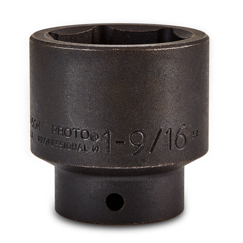 Proto® 1/2" Drive Impact Socket 1-9/16" - 6 Point 1/ea