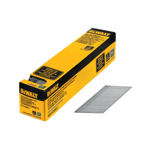 DEWALT 15 Gauge 2" Da Style Angled Finish Nails 2,500 Quantity