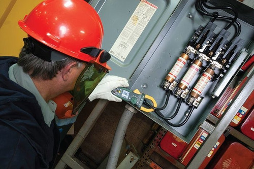 GREENLEE Industrial Clamp Meter, 1000V, 1000A, Calibrated