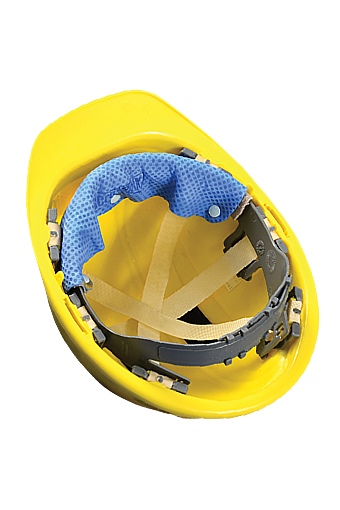 Miracool® Snap-On Hard Hat Sweatbands (5 pack)