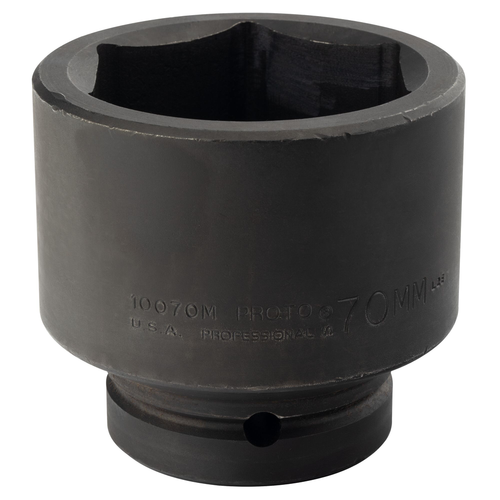 Proto® 1" Drive Impact Socket 70 mm - 6 Point 1/ea