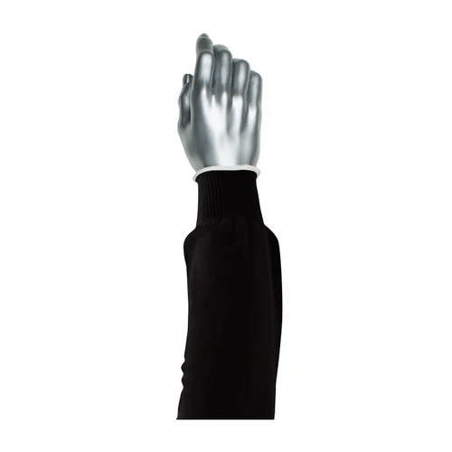 Kut Gard® 15-2BKL  Cut Resistant Sleeve, Size 18", Black, ANSI A2