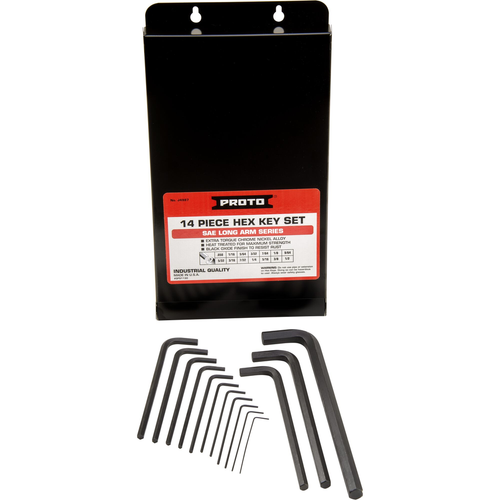 PROTO Set Hex Key 14Pc Long